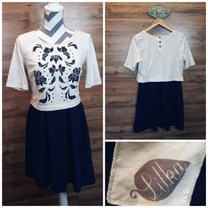 Anthro Lilka Elisa Flora Dress